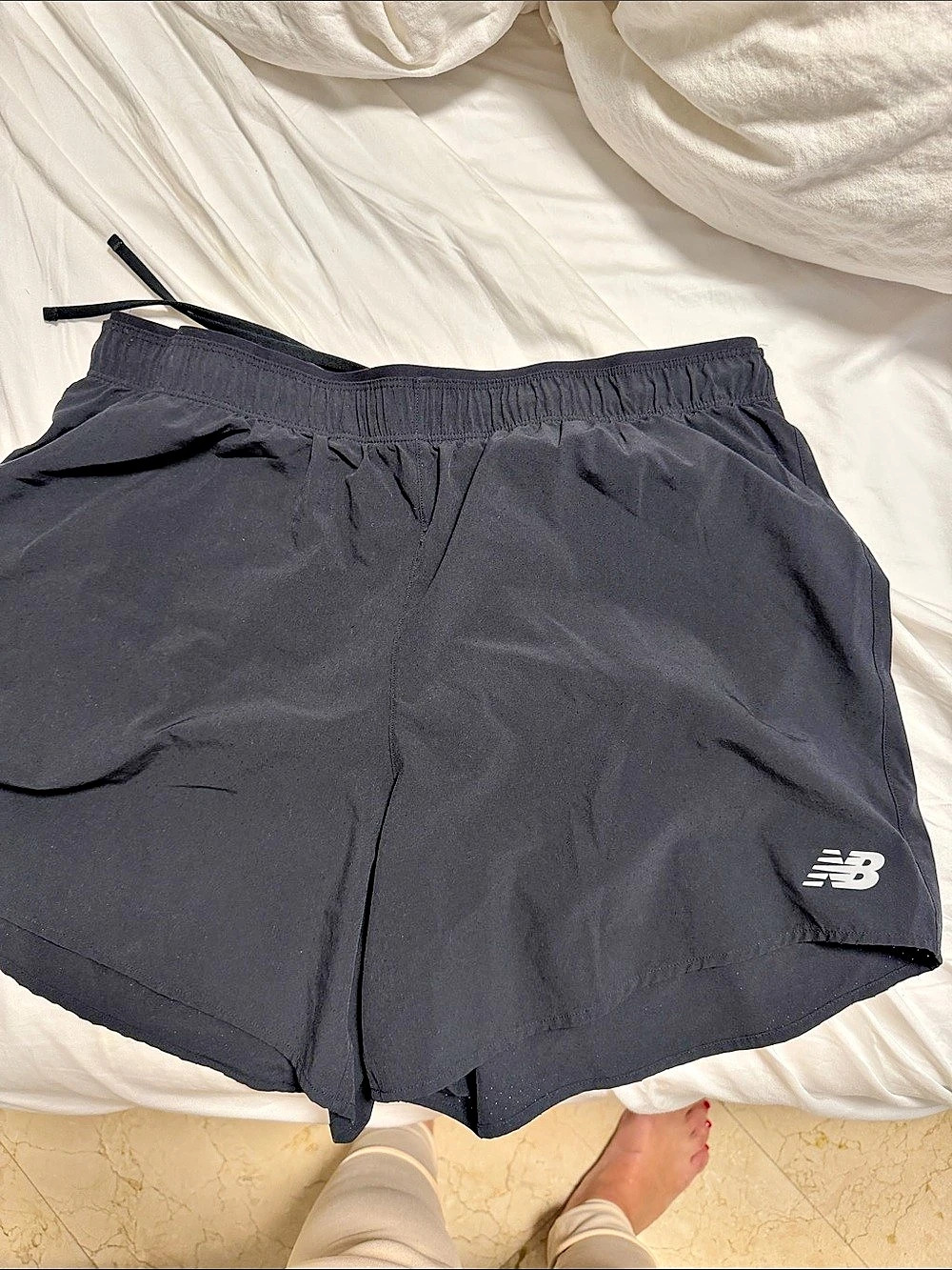 New Balance Athletic Shorts in Black Like New